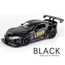 Toyota Supra GR LBWK 1:18 diecast scale model car collectible - Big Size