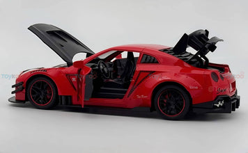 Nissan GTR-R R35 Schafer 1:18 diecast scale model miniature car - Big Size