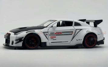 Nissan GTR-R R35 Schafer 1:18 diecast scale model miniature car - Big Size