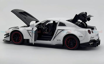 Nissan GTR-R R35 Schafer 1:18 diecast scale model miniature car - Big Size